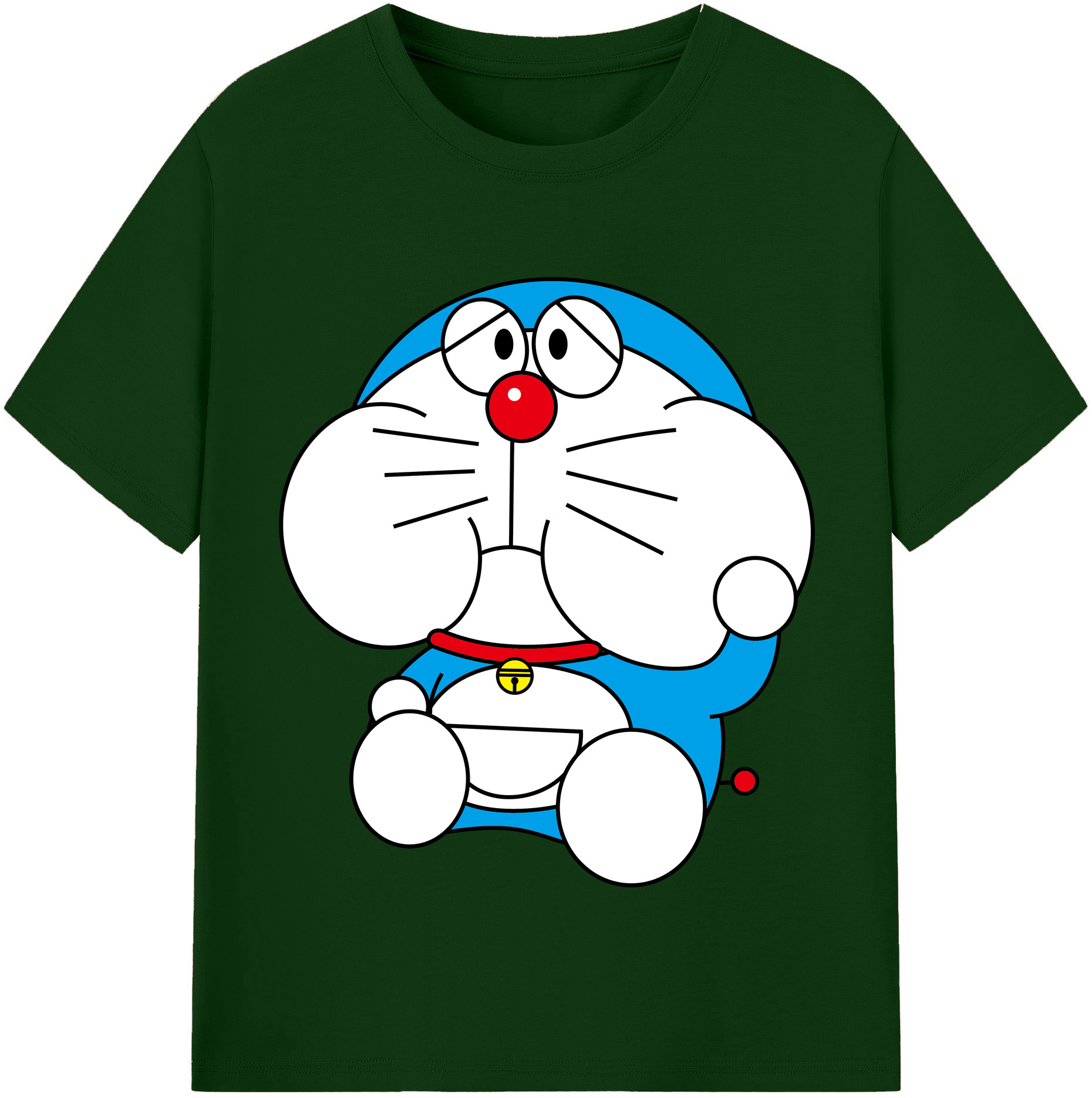 （画像用） ドラえもん Doraemon 綿100％半袖Tシャツ（フロントプリント）